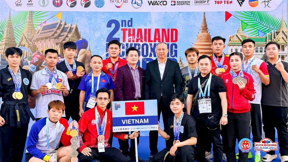 Vietnam impresiona en la Copa Mundial de Kickboxing 2026
